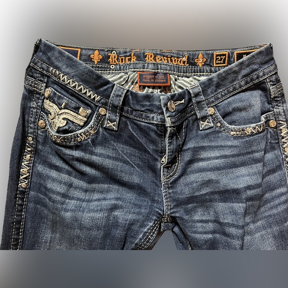 Rock Revival Bootcut Maddie Size 27 - Picture 2 of 7